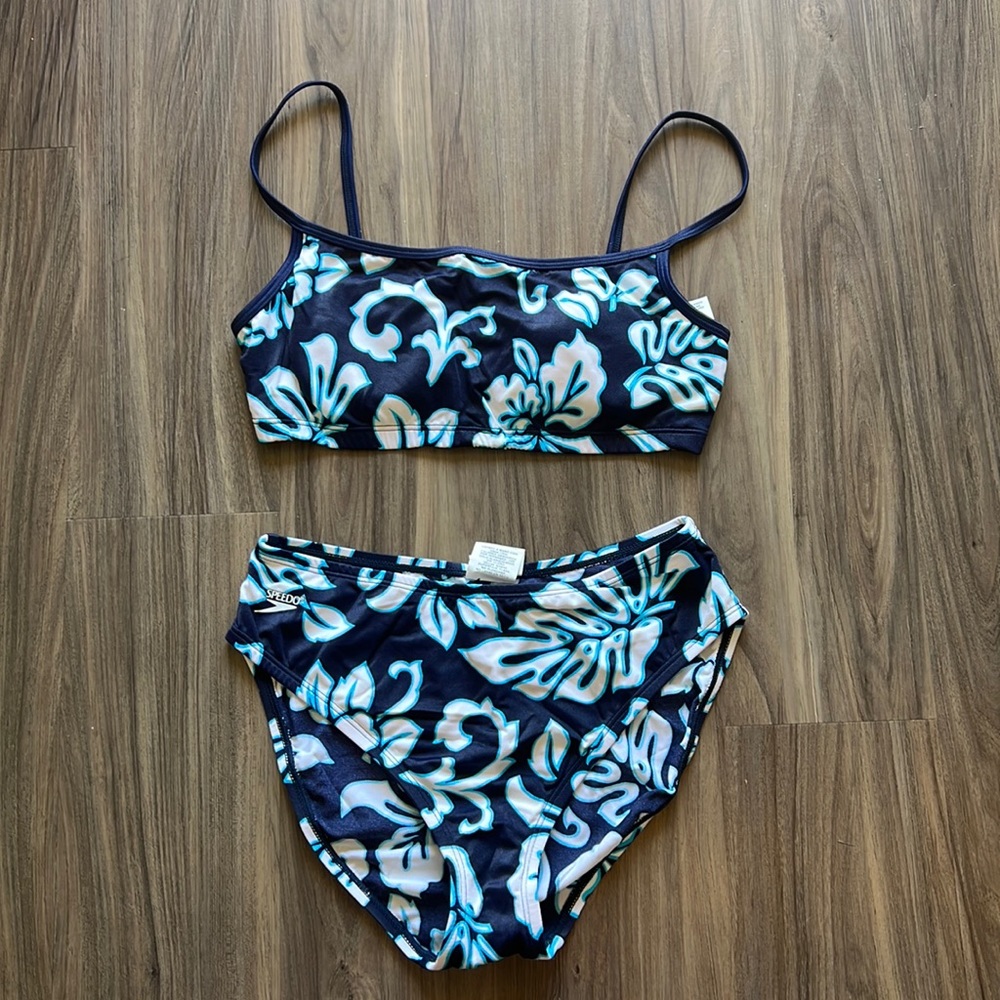 Speedo Two Piece Bikini Swimsuit